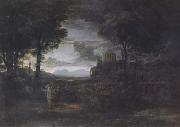 Claude Lorrain Nocturnal Landscape with Jacob and the Angel (mk17) china oil painting reproduction